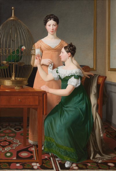 Bella e Hanna. Le figlie maggiori di M.L. Nathanson da Christoffer Wilhelm Eckersberg